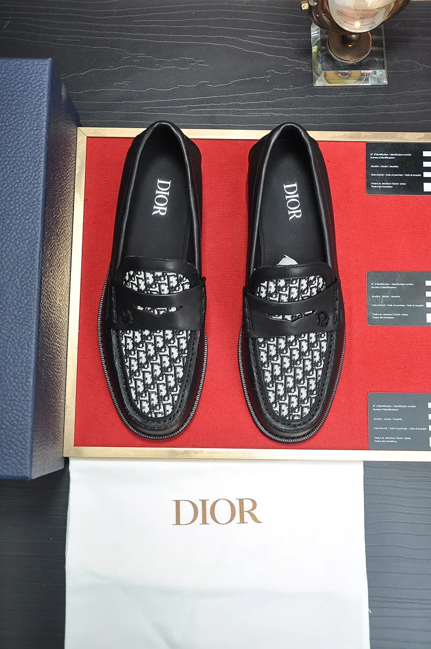 Men's shoes 💰560💶[Dior] (water-dyed cowhide lining) Dior original 1:1 high-quality factory, imported original materials, imported raw cowhide, water-dyed cowhide lining, original TPU outsole, code number: 38-44